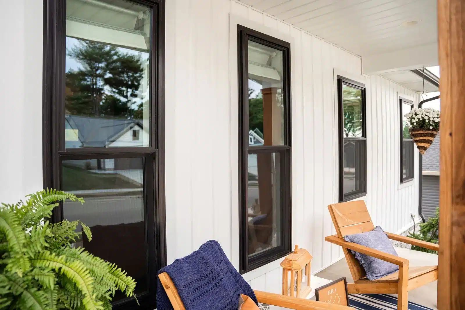 Double-hung windows installation