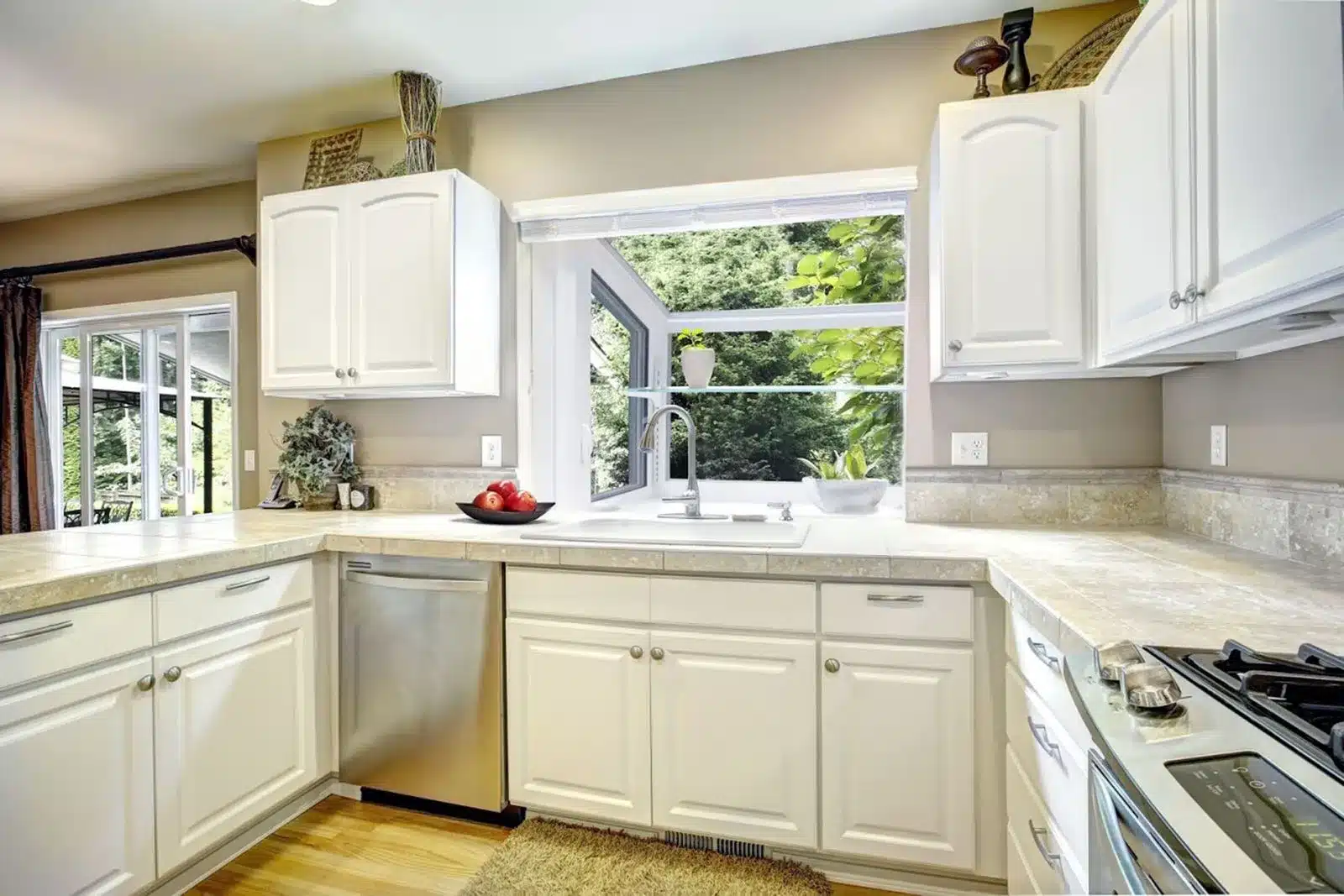 Garden windows installation