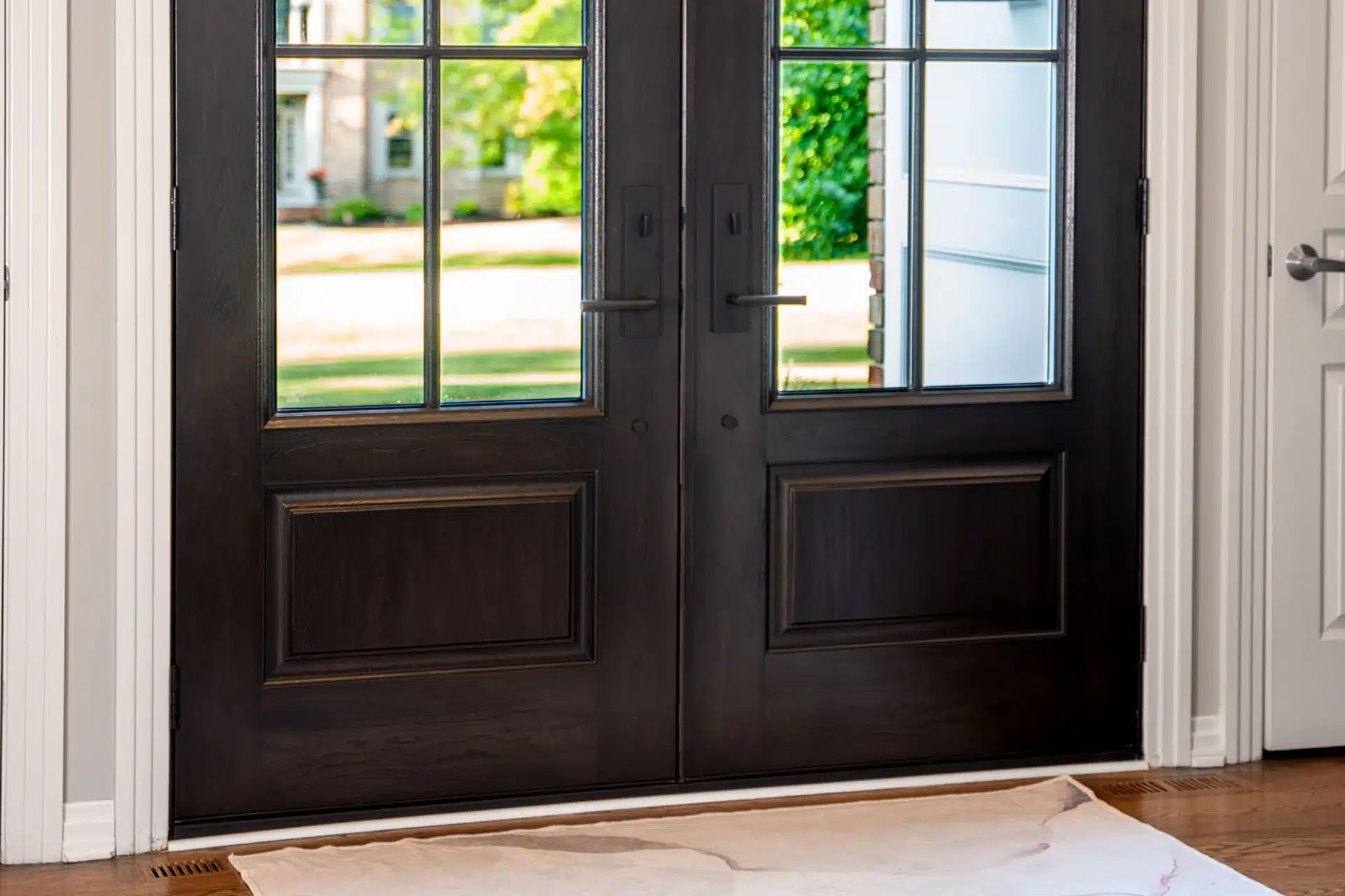 French doors installation