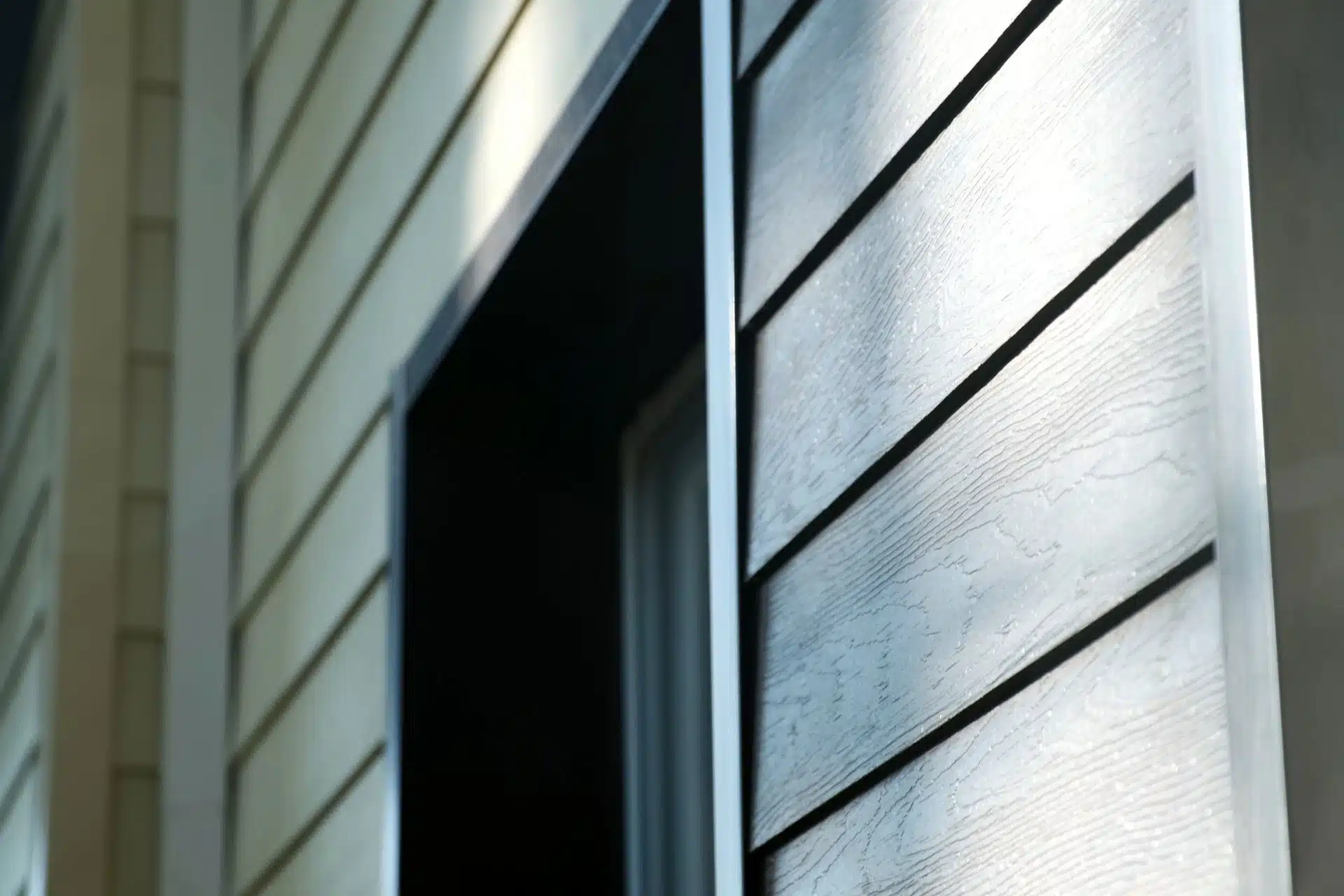 Fiber cement siding installation