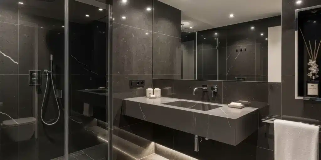 Stone Shower Enclosure Installations