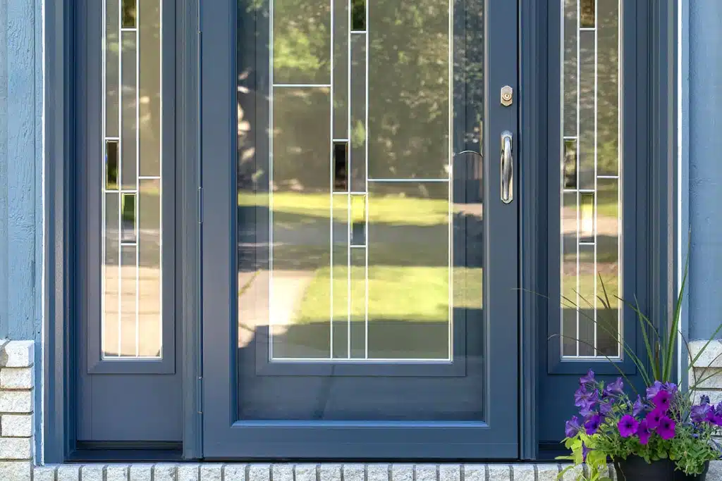Add Style With Decorative Glass Doors